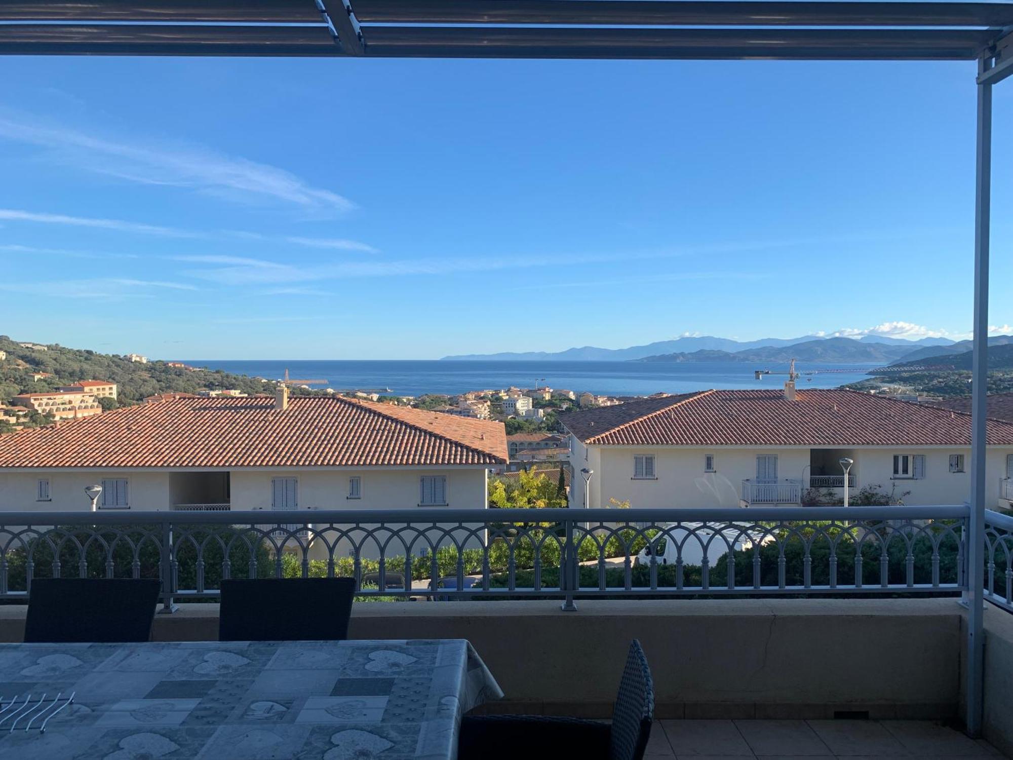 T2 Clim 54M2, 17M2 De Terrasse Tres Belle Vue Mer LʼÎle-Rousse 외부 사진